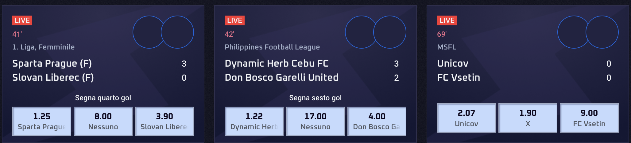 Scommesse sportive Sportaza – Calcio, Tennis, Basket e molto altro